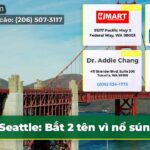 Seattle Bắt 2 tên vì nổ súng