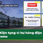 Kiện tụng vì hư hỏng điện Tacoma