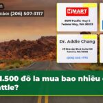 1.500 đô la mua bao nhiêu ở Seattle?