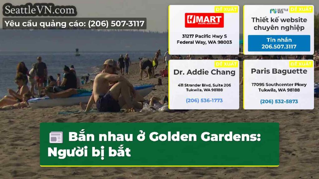 Bắn nhau ở Golden Gardens: Người bị bắt
