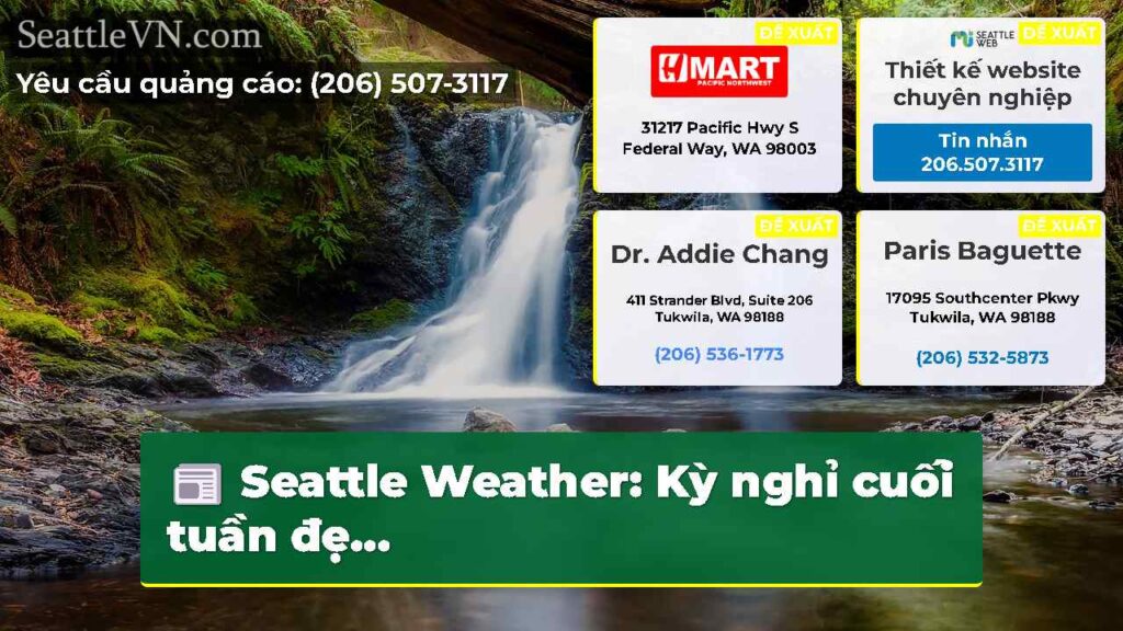 Seattle Weather: Kỳ nghỉ cuối tuần đẹ...