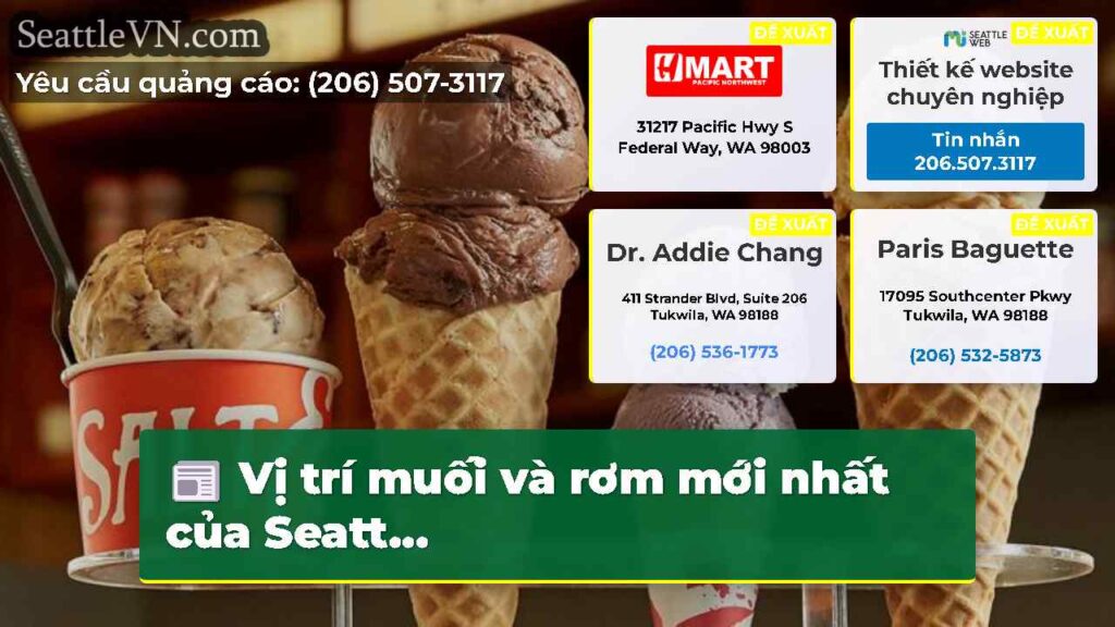 Vị trí muối và rơm mới nhất của Seatt...