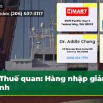 Thuế quan Hàng nhập giảm mạnh