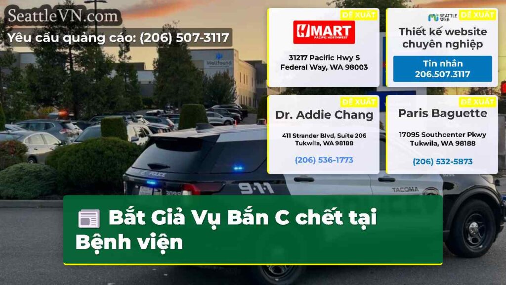 Bắt Giả Vụ Bắn C chết tại Bệnh viện