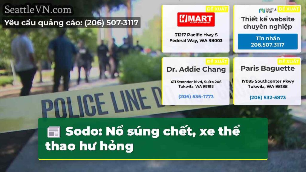 Sodo: Nổ súng chết, xe thể thao hư hỏng