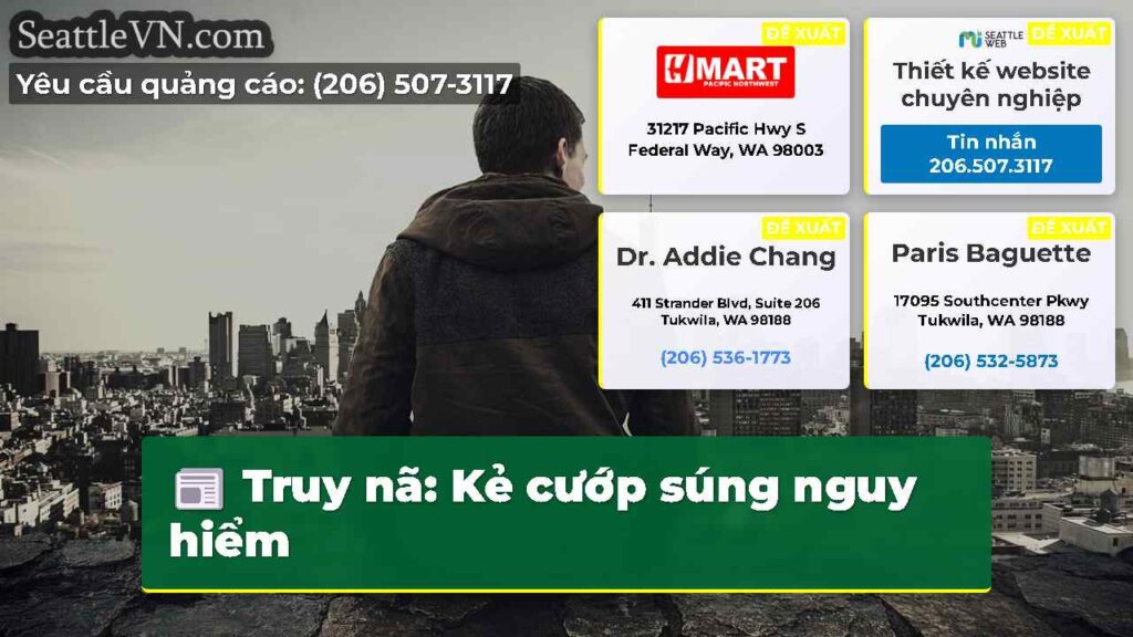 Truy nã: Kẻ cướp súng nguy hiểm