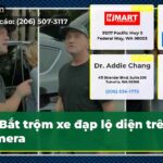 Bắt trộm xe đạp lộ diện trên camera