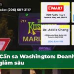 Cần sa Washington Doanh số giảm sâu