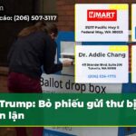 Trump Bỏ phiếu gửi thư bị tố gian lận