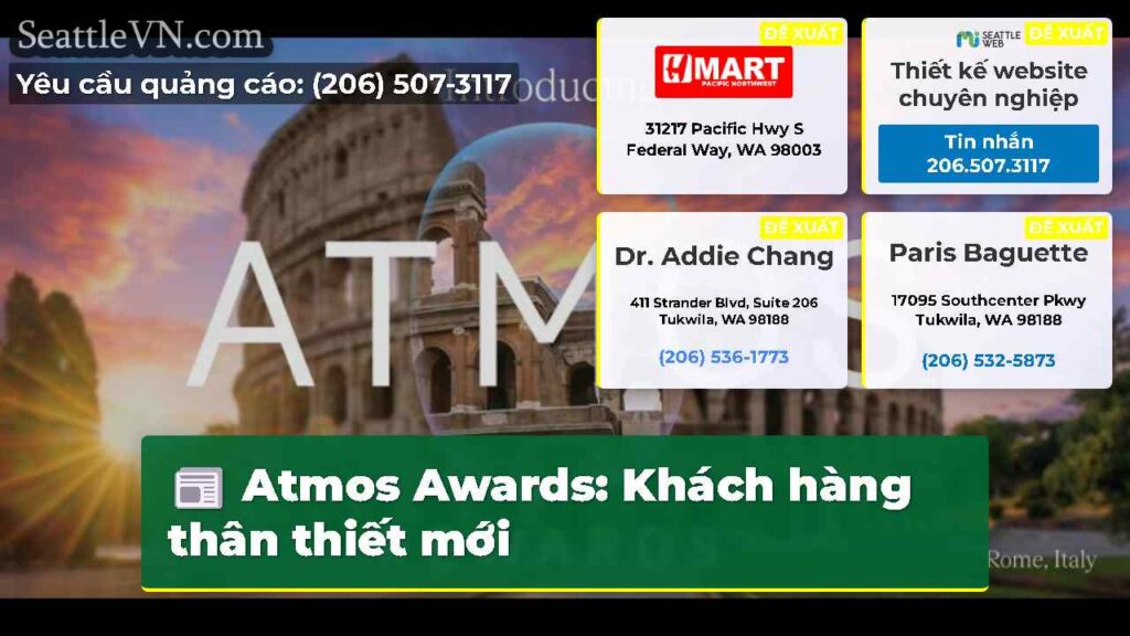 Atmos Awards: Khách hàng thân thiết mới