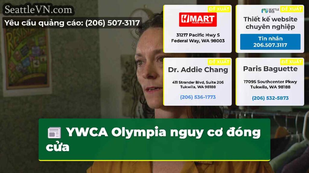 YWCA Olympia nguy cơ đóng cửa