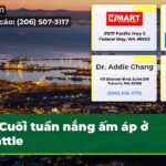 Cuối tuần nắng ấm áp ở Seattle