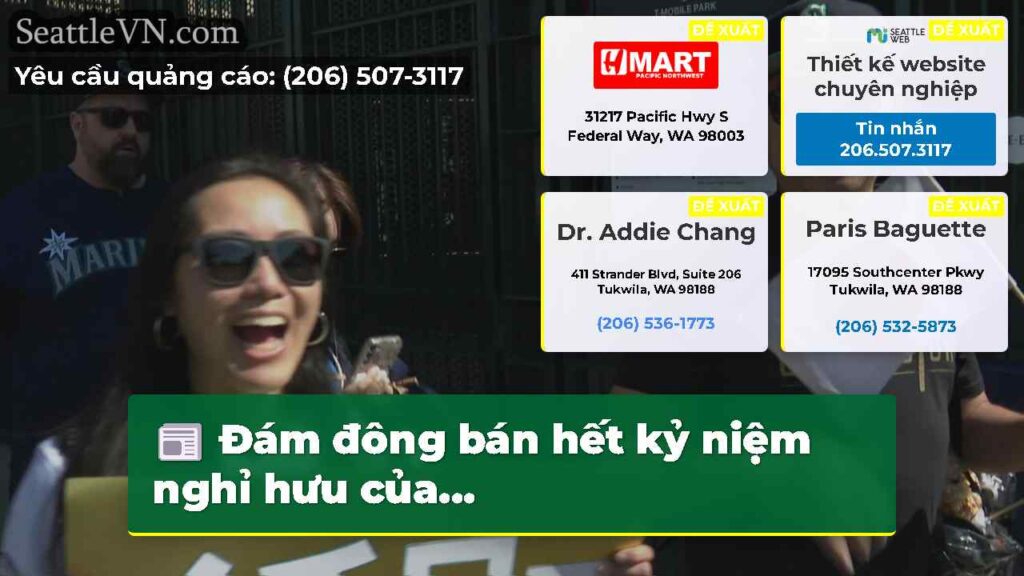 Đám đông bán hết kỷ niệm nghỉ hưu của...
