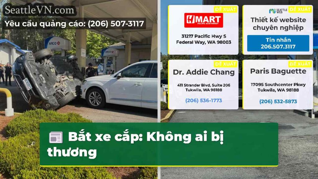Bắt xe cắp: Không ai bị thương