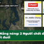 Nắng nóng 2 Người chết do chết đuối