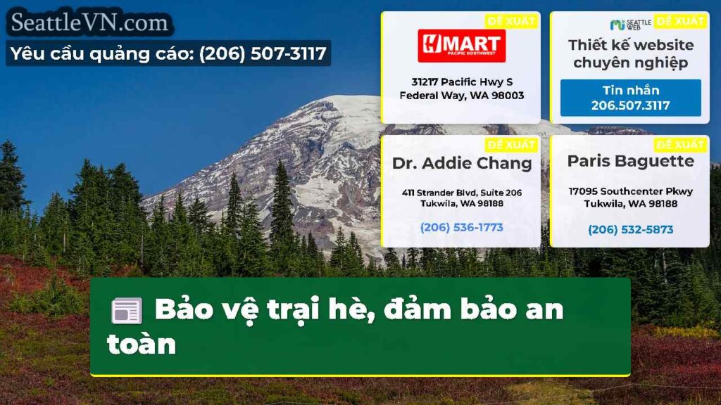 Bảo vệ trại hè, đảm bảo an toàn