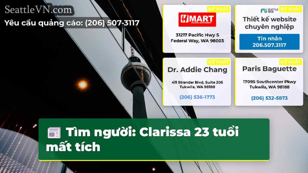 Tìm người: Clarissa 23 tuổi mất tích