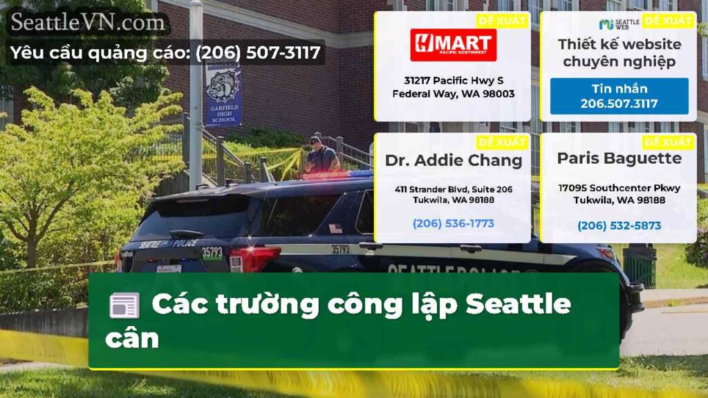 Các trường công lập Seattle cân
