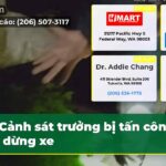 Cảnh sát trưởng bị tấn công khi dừng xe
