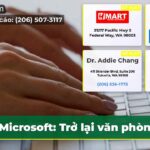 Microsoft Trở lại văn phòng?