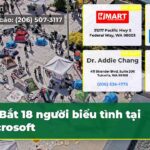 Bắt 18 người biểu tình tại Microsoft
