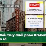 Gấu truy đuổi phao Kraken điên rồ