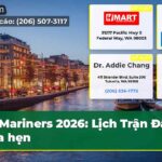 Mariners 2026 Lịch Trận Đầy Hứa hẹn