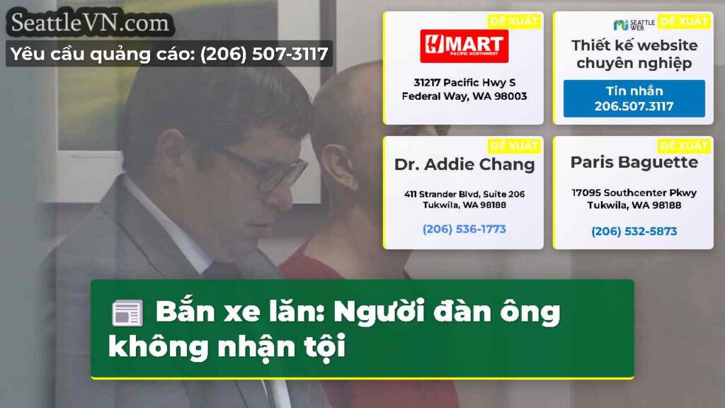 Bắn xe lăn: Người đàn ông không nhận tội