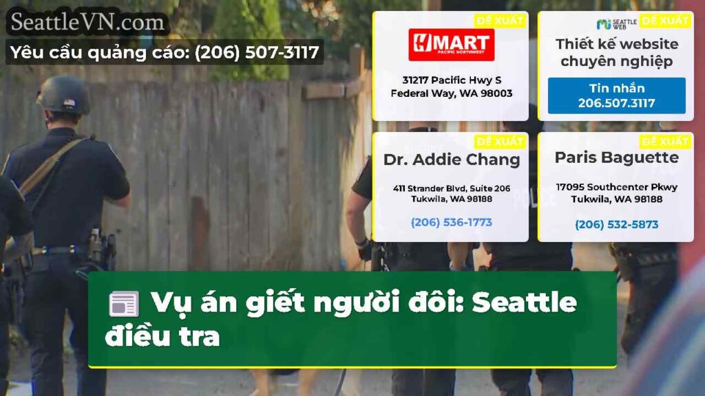 Vụ án giết người đôi: Seattle điều tra