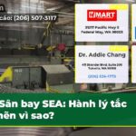Sân bay SEA Hành lý tắc nghẽn vì sao?