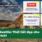 Seattle Thời tiết đẹp cho Seafair!
