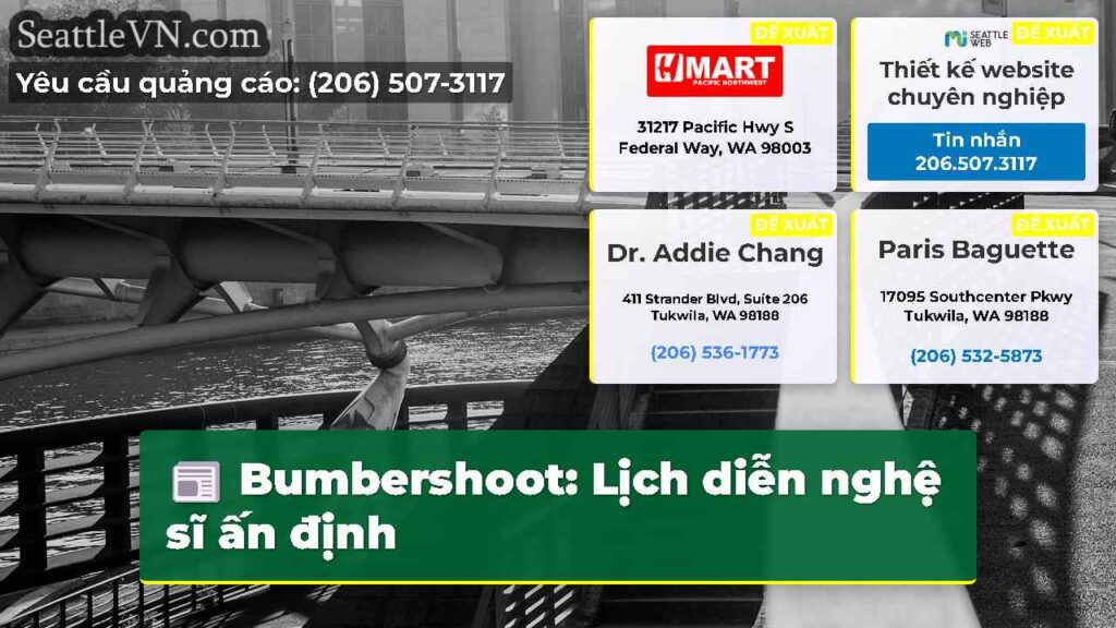 Bumbershoot: Lịch diễn nghệ sĩ ấn định