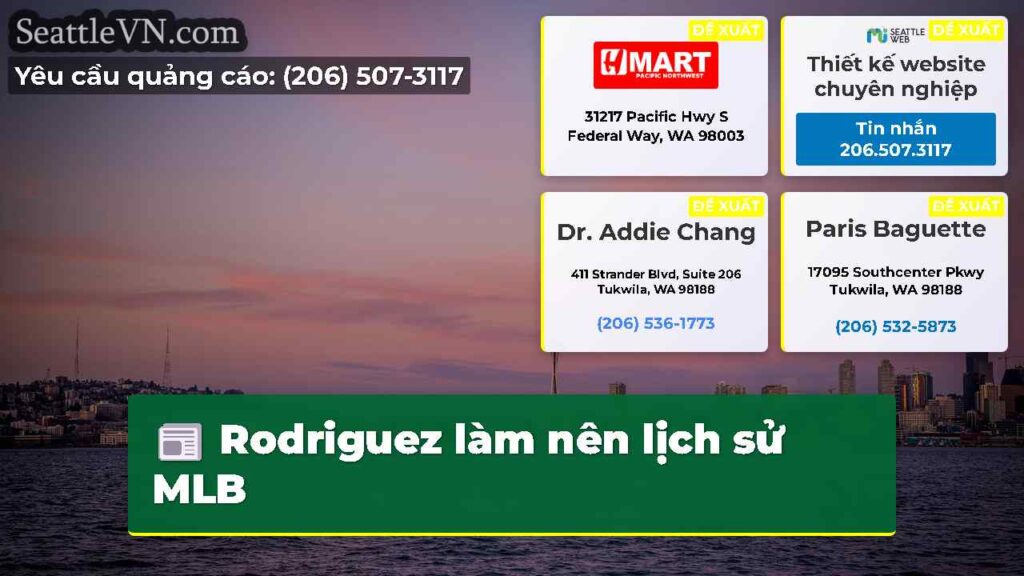 Rodriguez làm nên lịch sử MLB