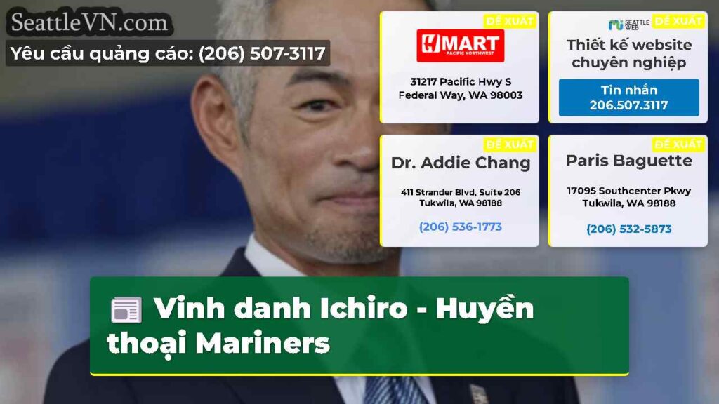 Vinh danh Ichiro - Huyền thoại Mariners