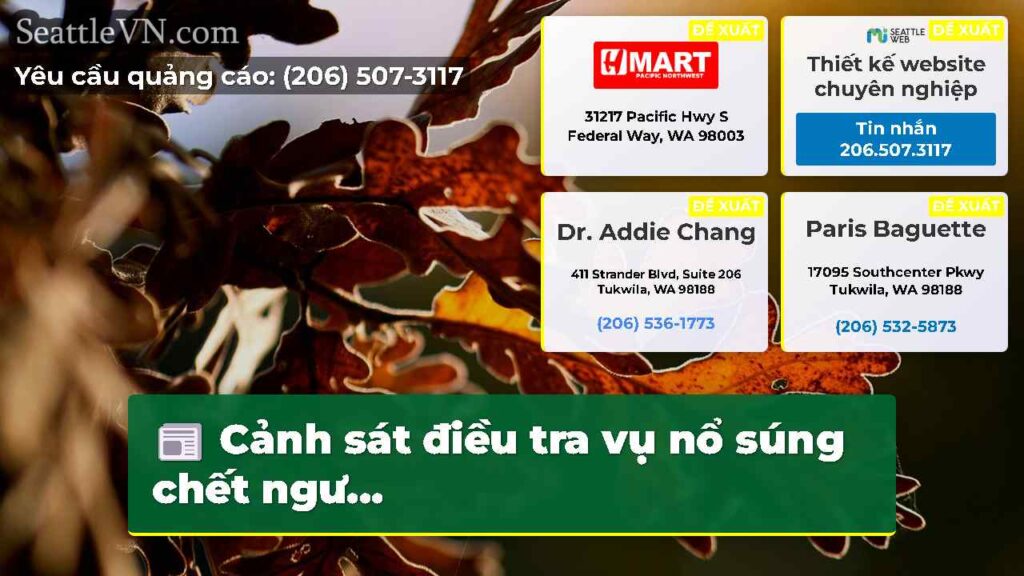 Cảnh sát điều tra vụ nổ súng chết ngư...
