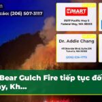 Bear Gulch Fire tiếp tục đốt cháy Kh…