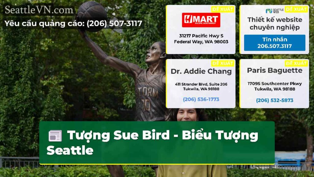 Tượng Sue Bird - Biểu Tượng Seattle