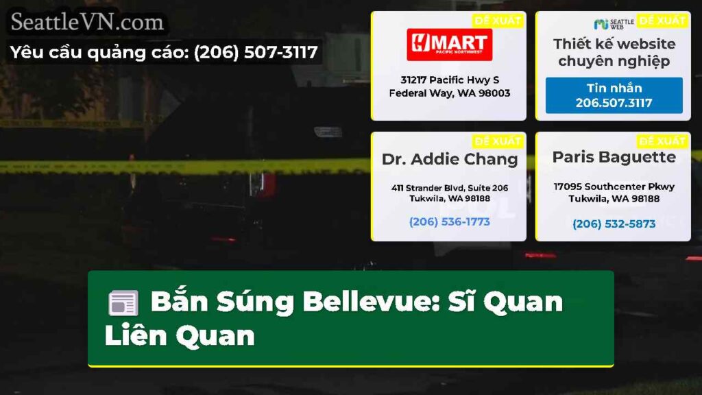 Bắn Súng Bellevue: Sĩ Quan Liên Quan