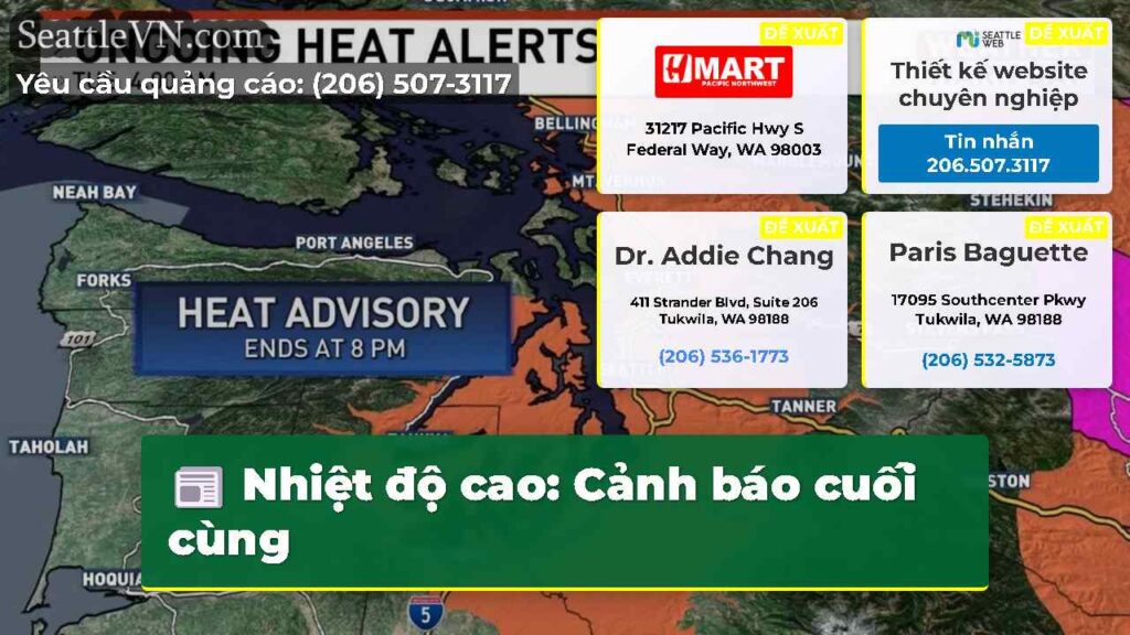 Nhiệt độ cao: Cảnh báo cuối cùng