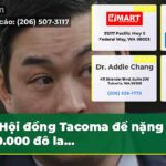 Hội đồng Tacoma để nặng 600.000 đô la…