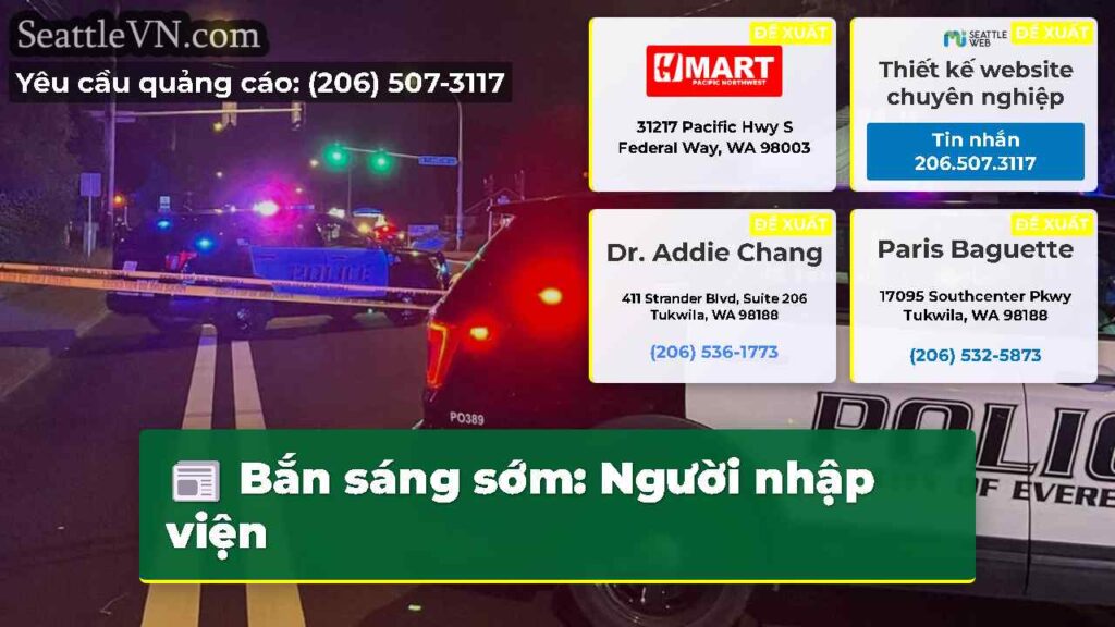 Bắn sáng sớm: Người nhập viện