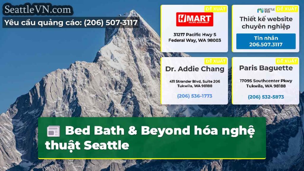 Bed Bath & Beyond hóa nghệ thuật Seattle