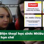 Điện thoại học sinh Nhiều nơi hạn chế