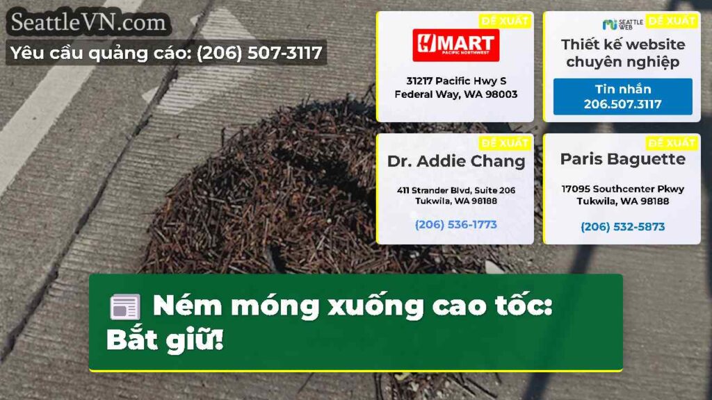Ném móng xuống cao tốc: Bắt giữ!