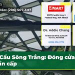 Cầu Sông Trắng Đóng cửa khẩn cấp