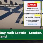 Bay mới Seattle – London Iceland
