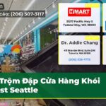 Trộm Đập Cửa Hàng Khói West Seattle
