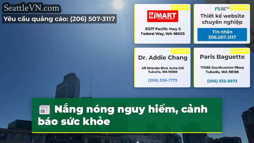 Nắng nóng nguy hiểm, cảnh báo sức khỏe