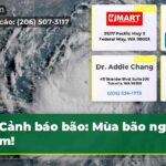 Cảnh báo bão Mùa bão nguy hiểm!