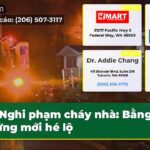 Nghi phạm cháy nhà Bằng chứng mới hé lộ